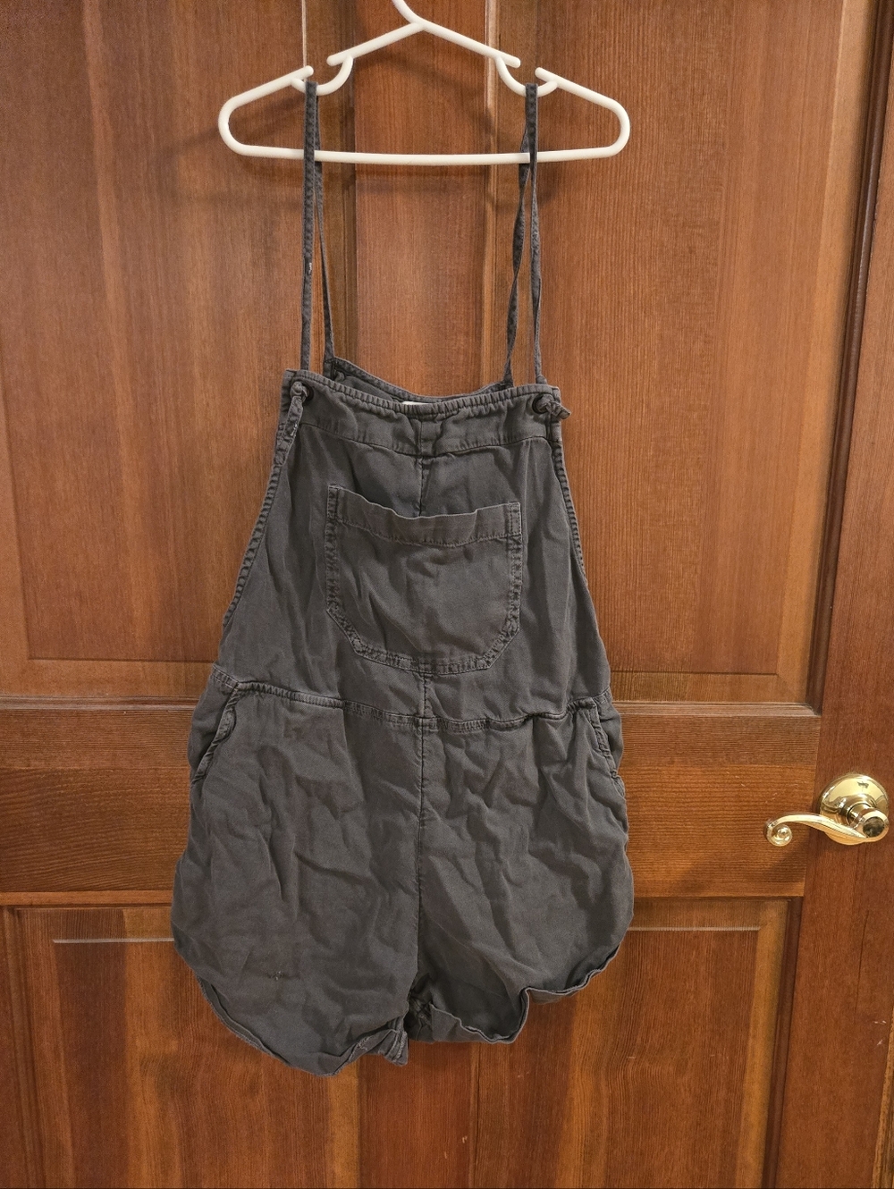 Billabong Charcoal Gray Elastic Waist Shorts